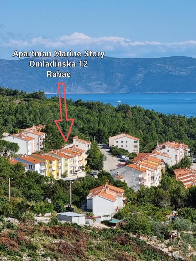 Apartment Marine Story Рабац Екстер'єр фото